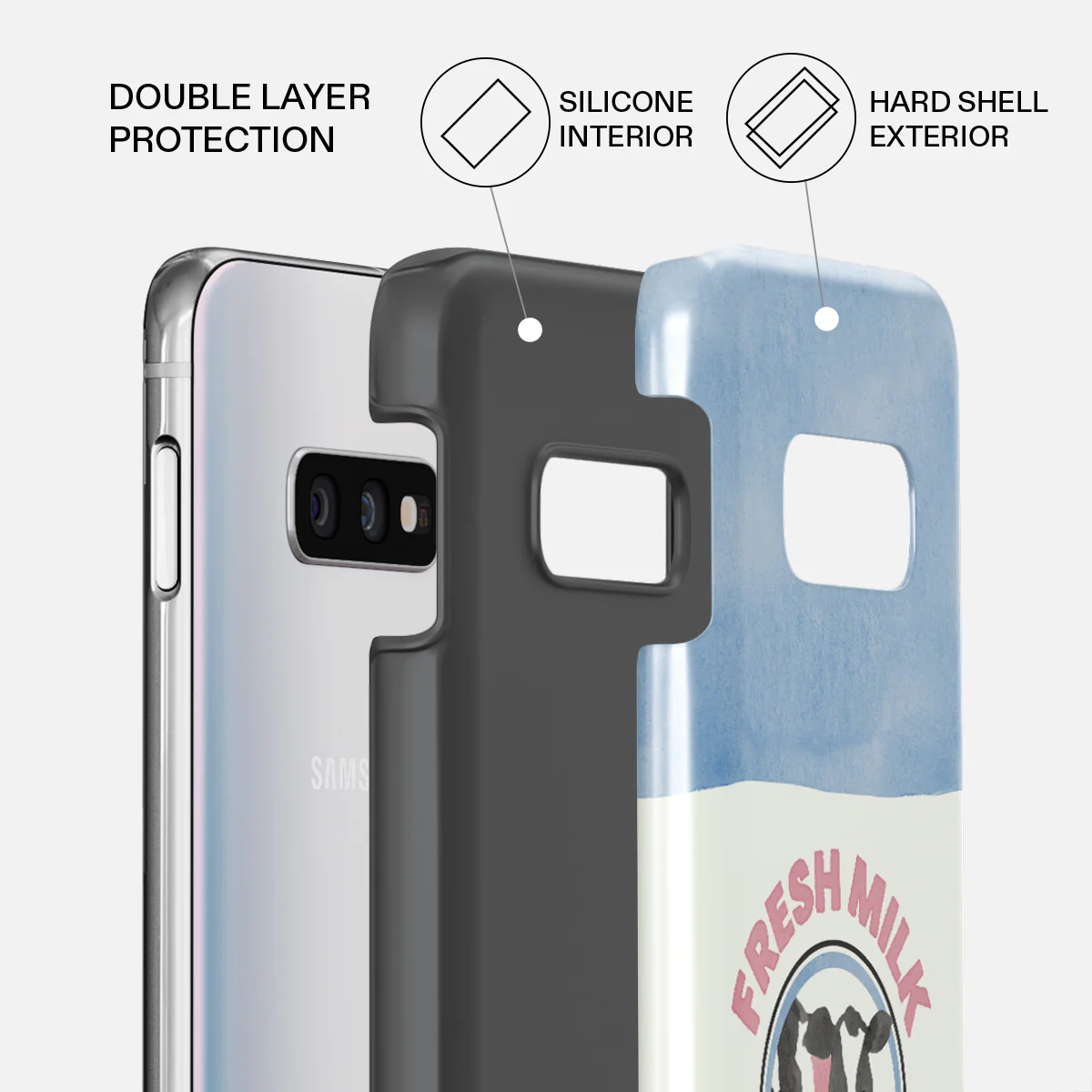 Milkshake - Samsung Galaxy S10E Case - Image 2