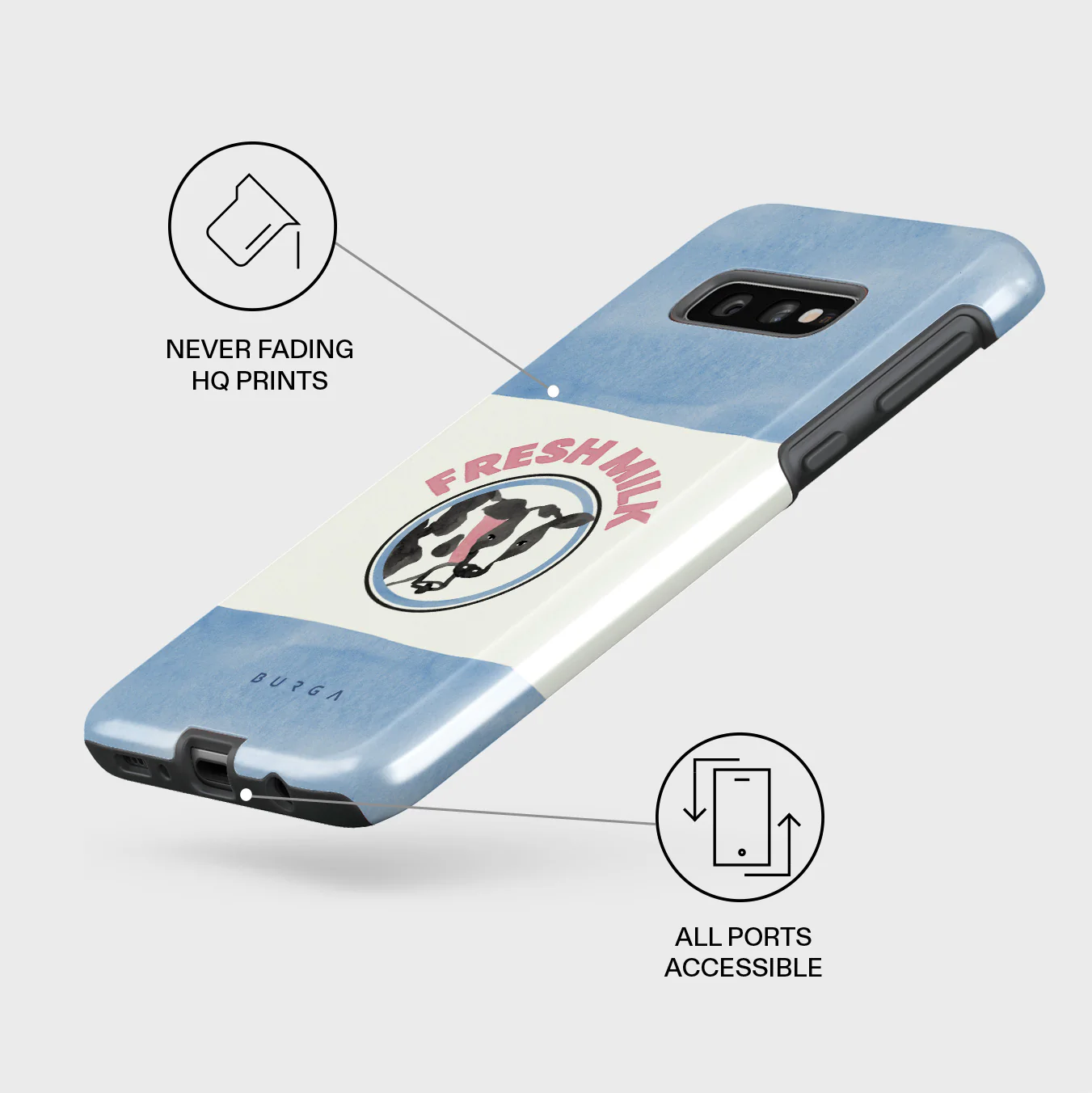 Milkshake - Samsung Galaxy S10E Case - Image 3