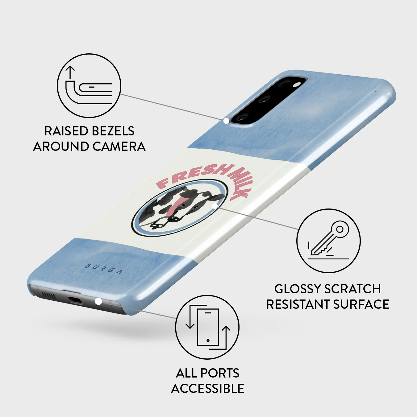 Milkshake - Samsung Galaxy S20 4G / 5G Case - Image 3