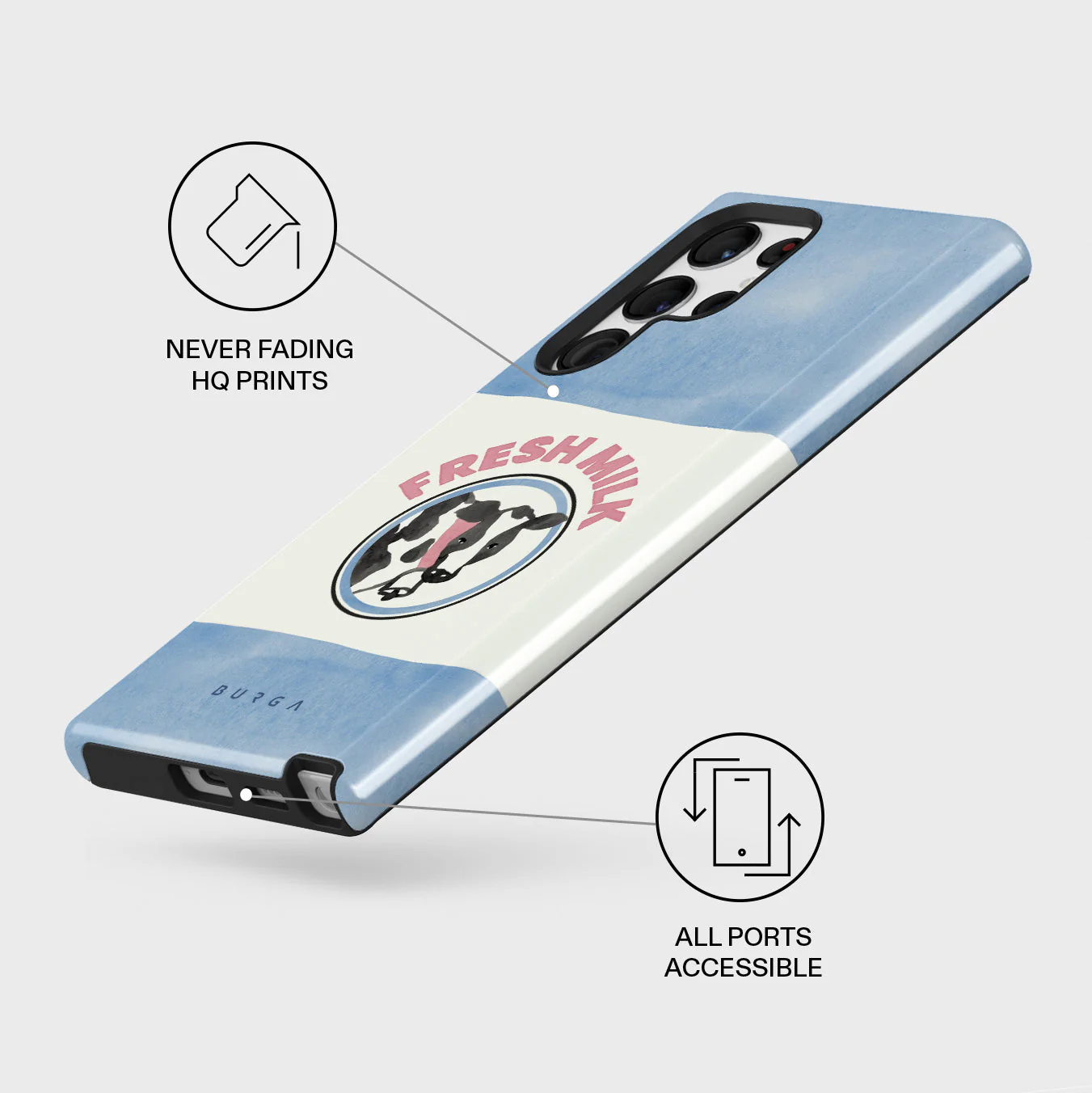 Milkshake - Samsung Galaxy S22 Ultra Case - Image 3