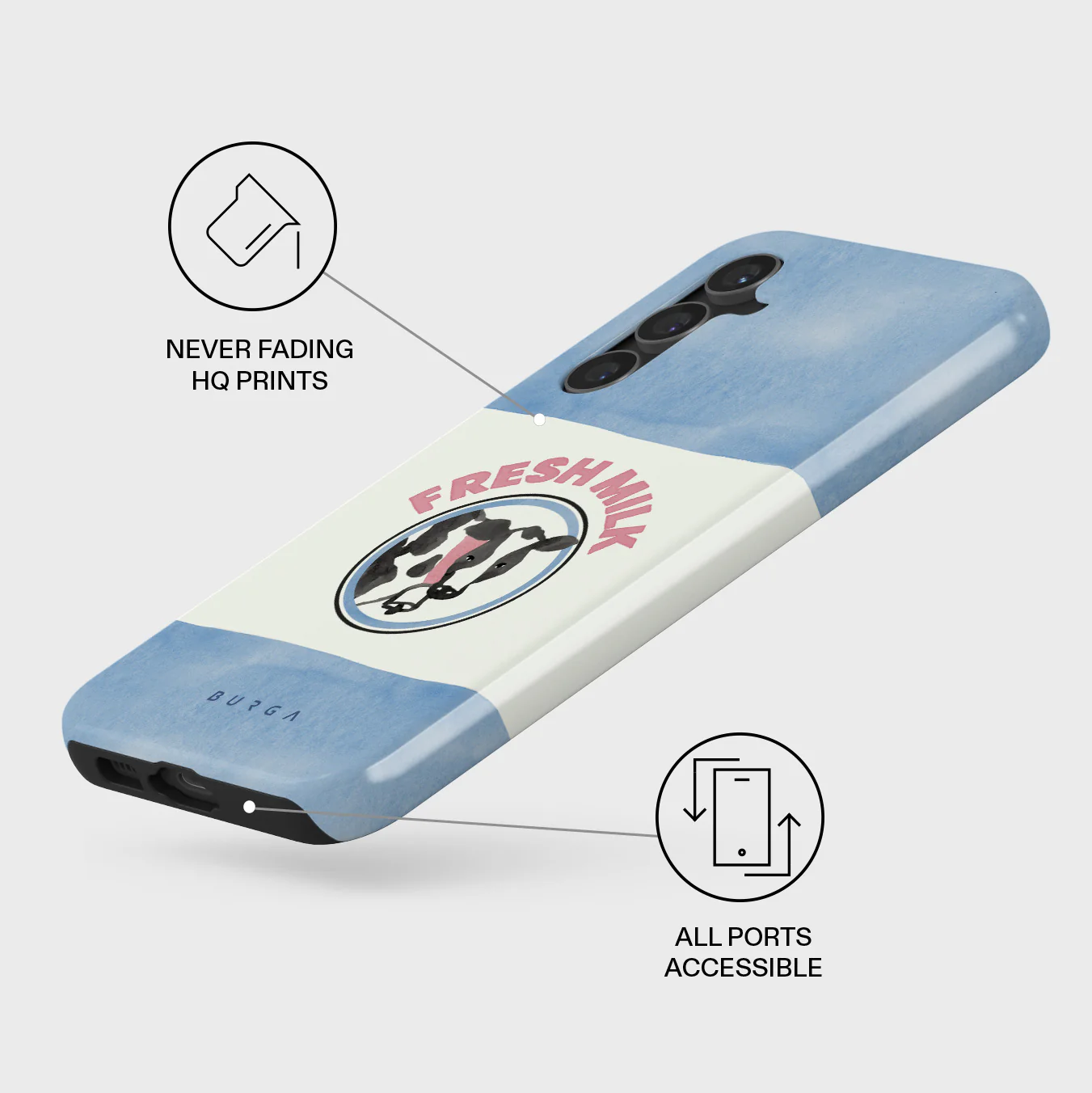 Milkshake - Samsung Galaxy S23 FE Case - Image 3