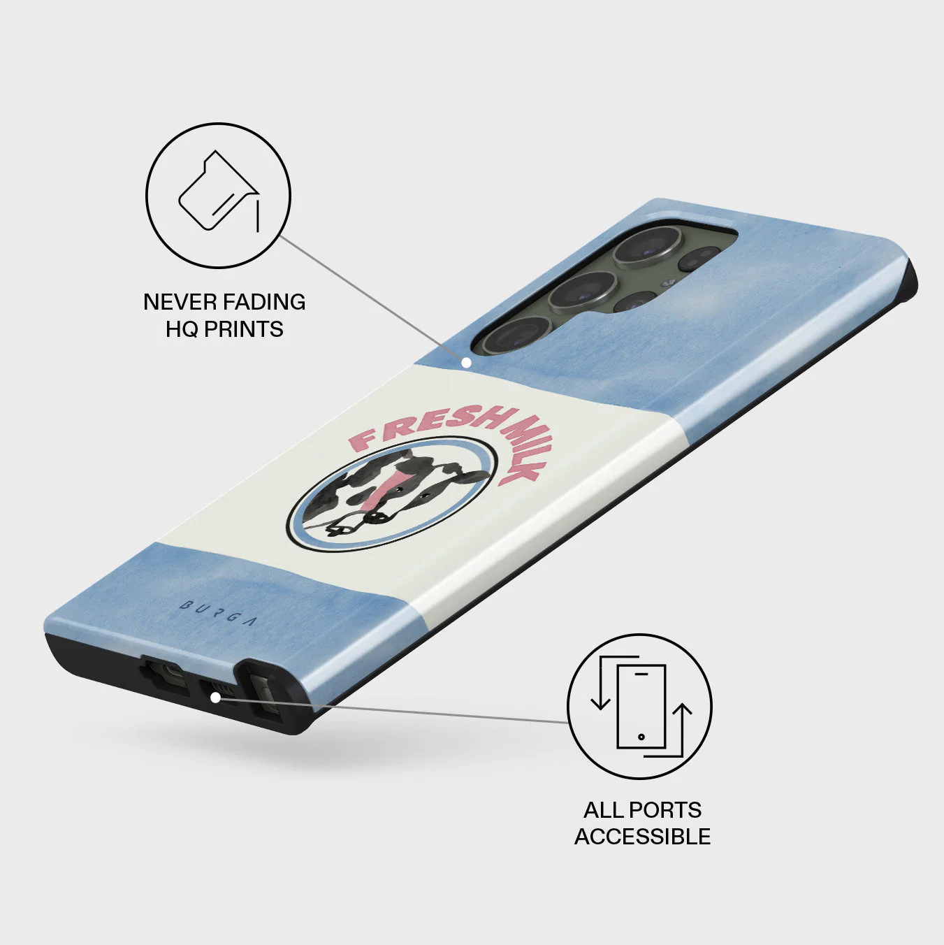 Milkshake - Samsung Galaxy S23 Ultra Case - Image 3