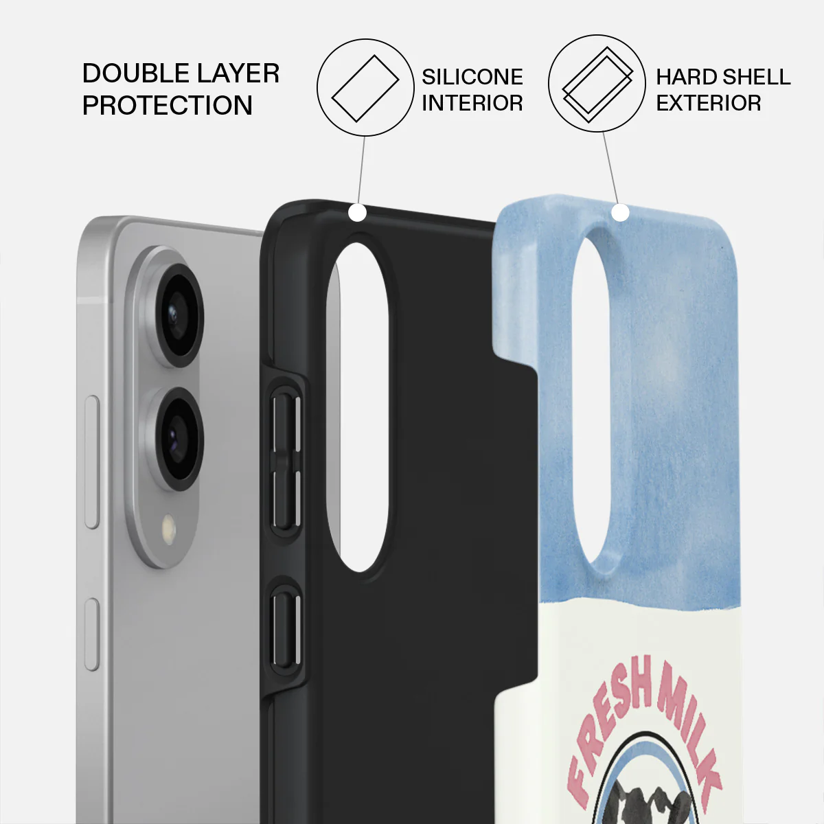 Milkshake - Samsung Galaxy S25 Edge Case - Image 2