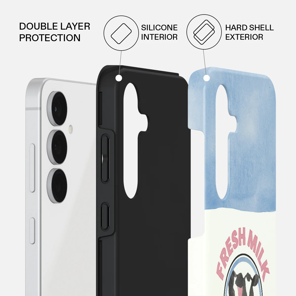 Milkshake - Samsung Galaxy S25 FE Case - Image 2
