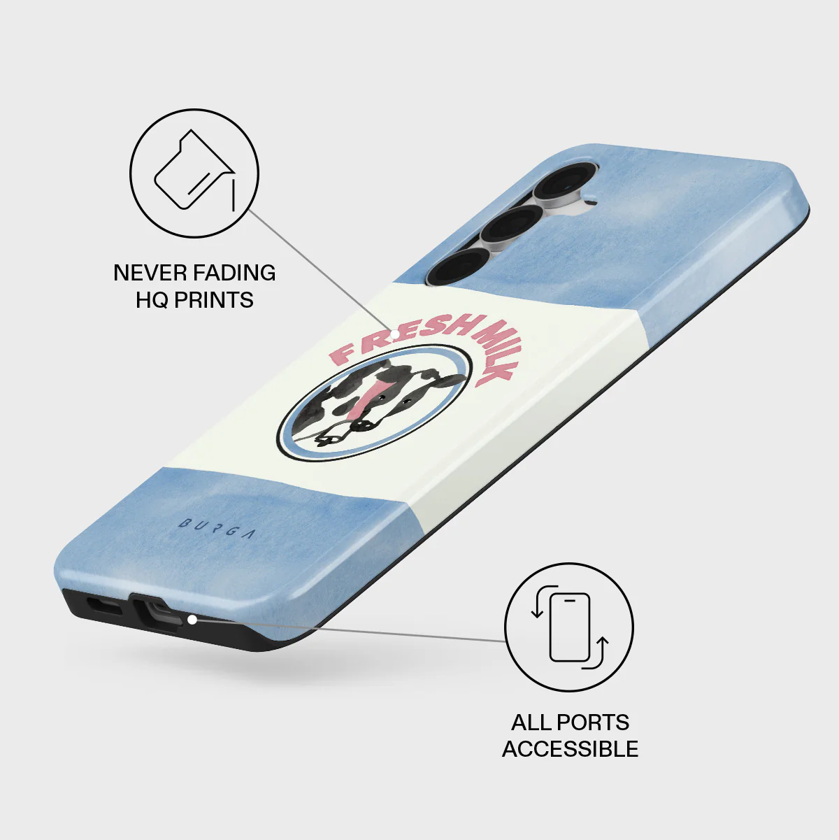 Milkshake - Samsung Galaxy S25 FE Case - Image 3