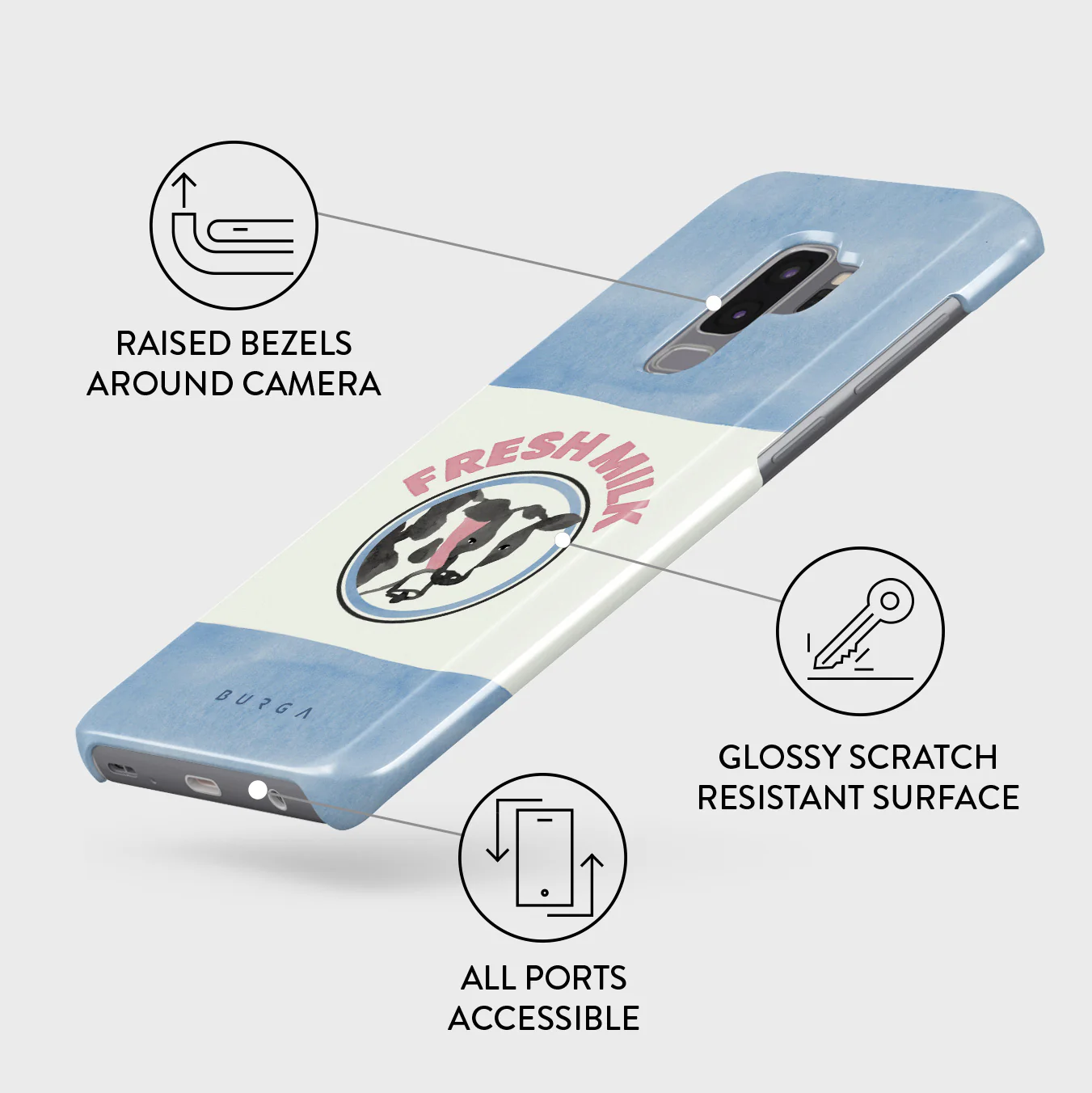 Milkshake - Samsung Galaxy S9 Plus Case - Image 3