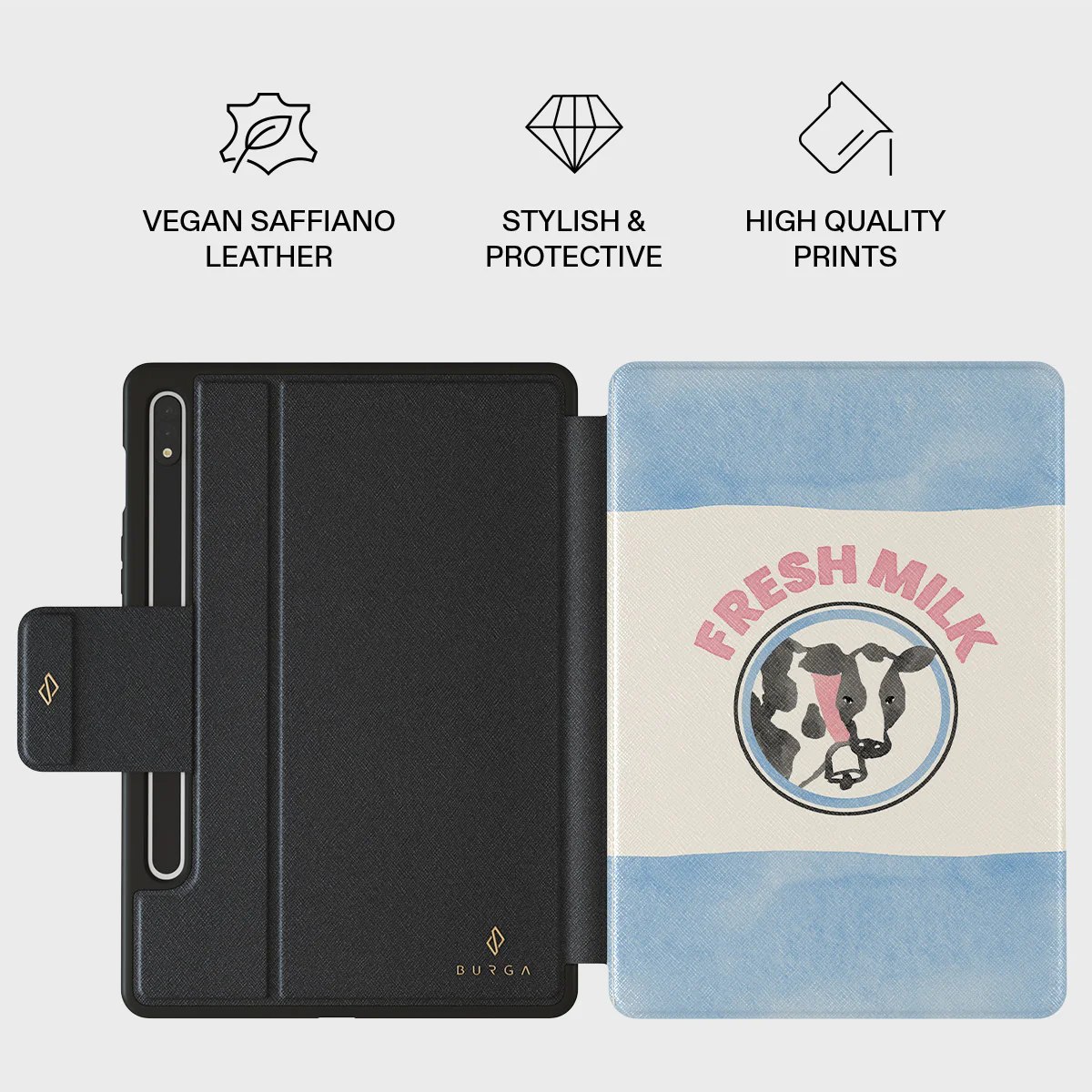 Milkshake - Samsung Galaxy Tab S9+ FE Case - Image 2