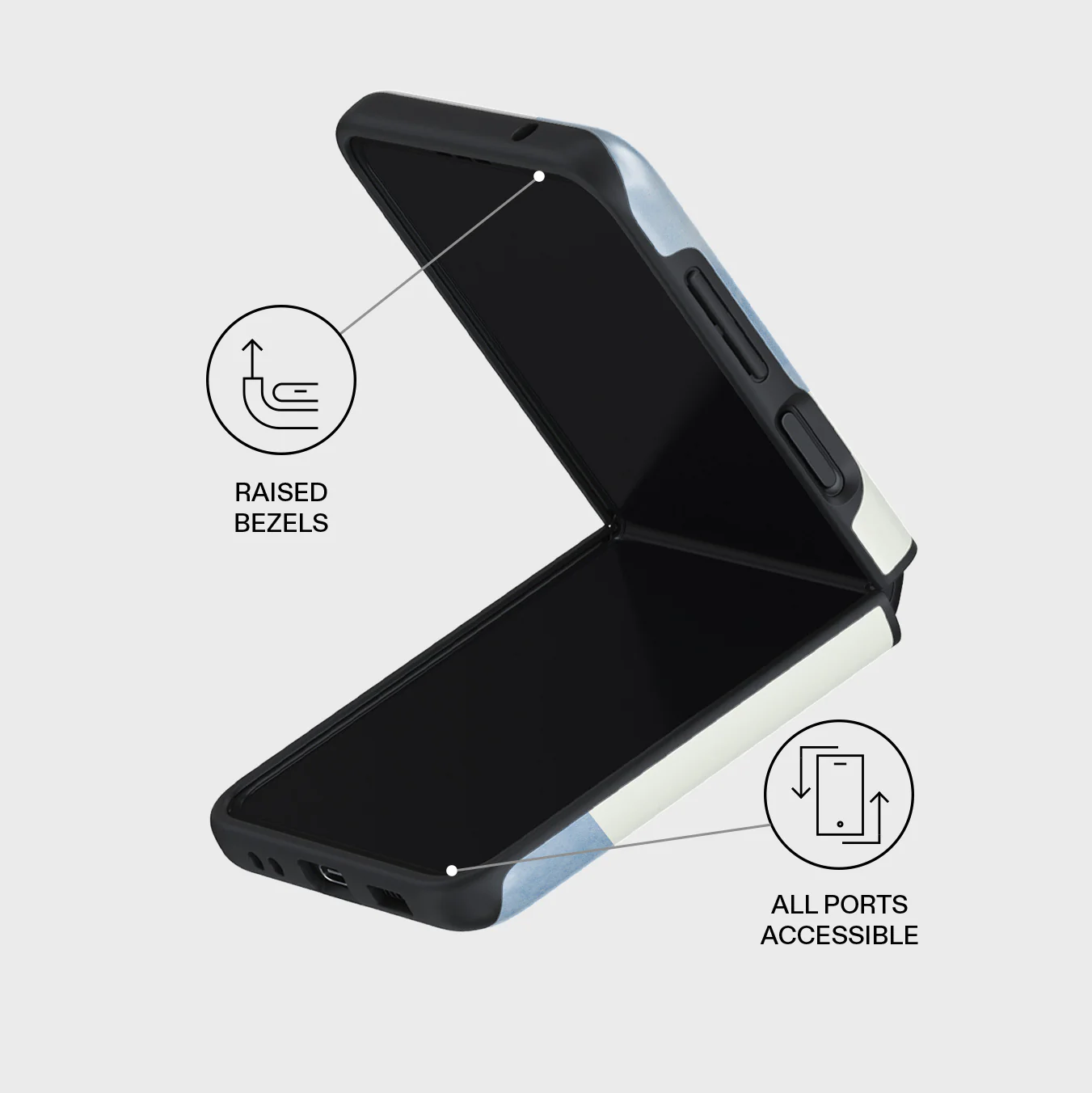 Milkshake - Samsung Galaxy Z Flip 3 Case - Image 3