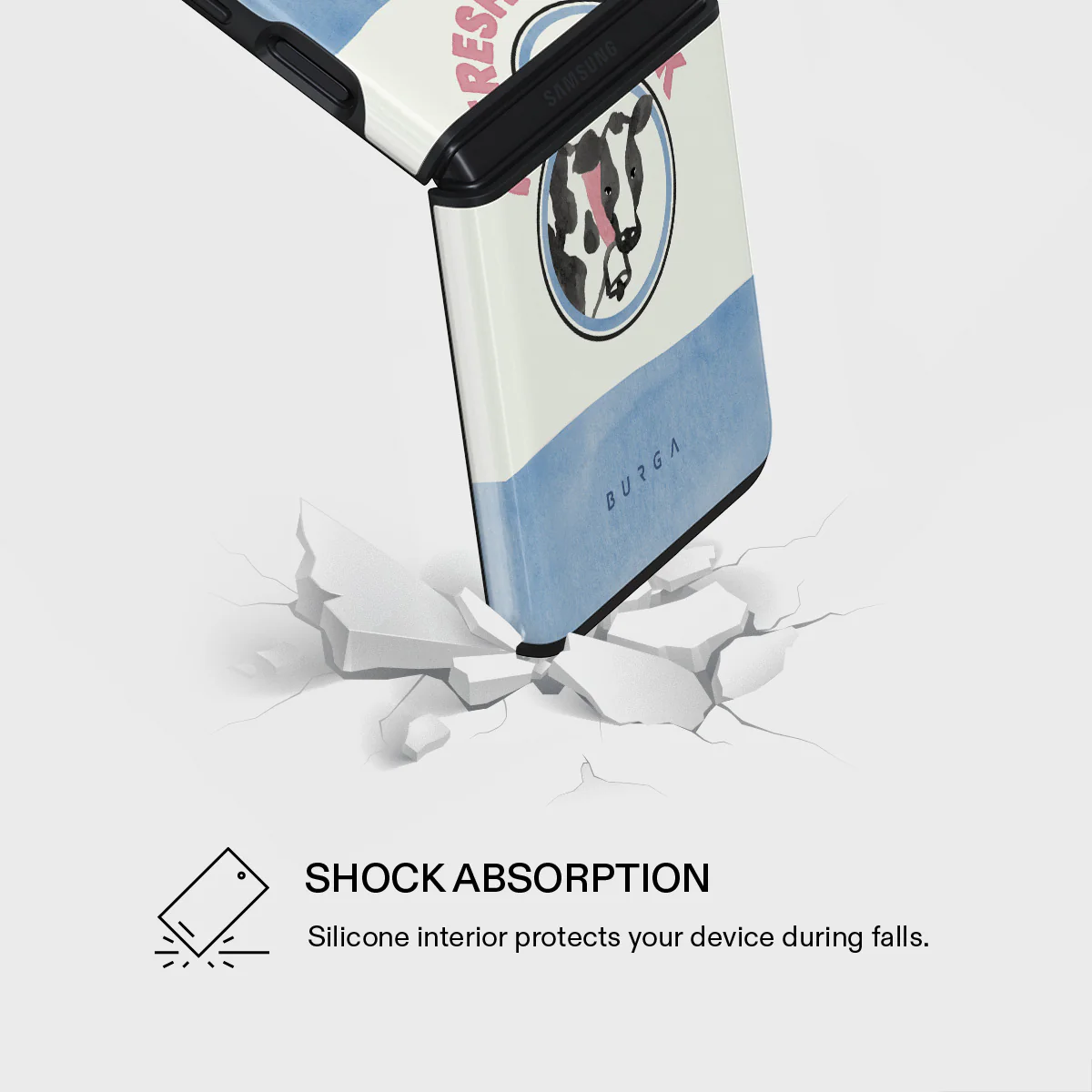 Milkshake - Samsung Galaxy Z Flip 3 Case - Image 4