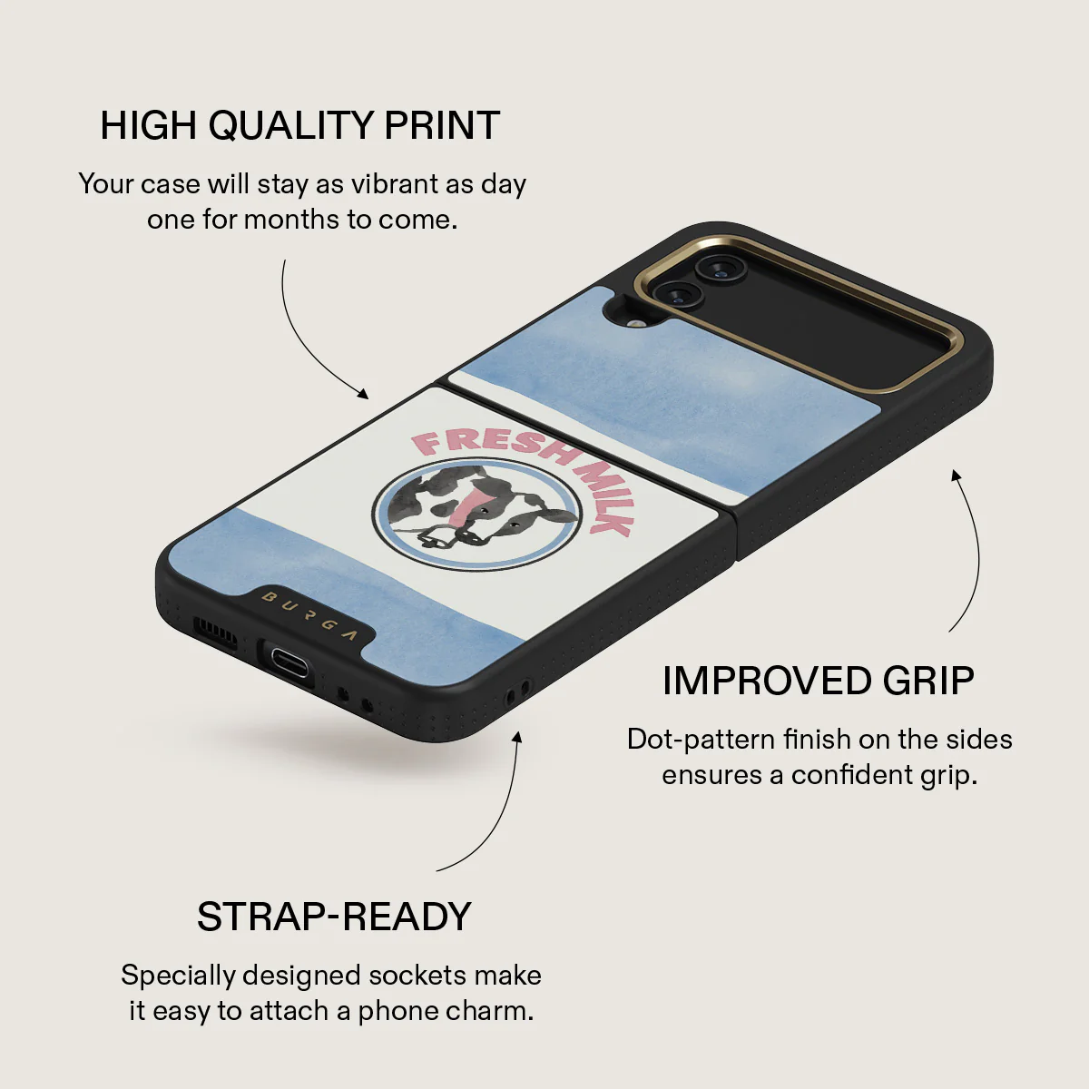 Milkshake - Samsung Galaxy Z Flip 4 Case - Image 18