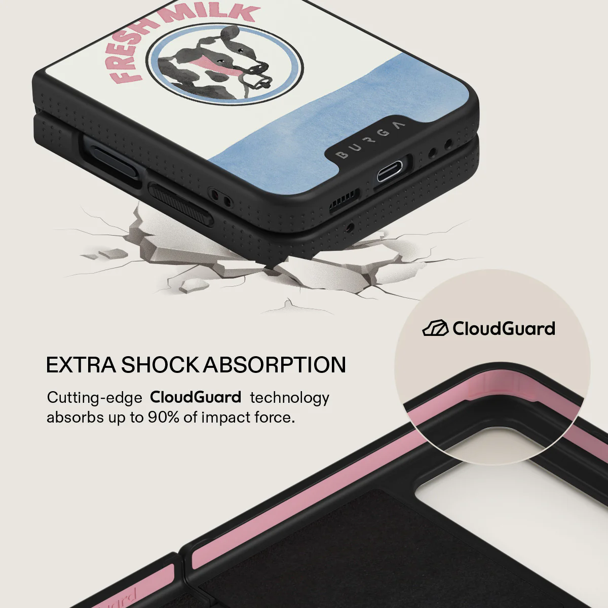 Milkshake - Samsung Galaxy Z Flip 4 Case - Image 22