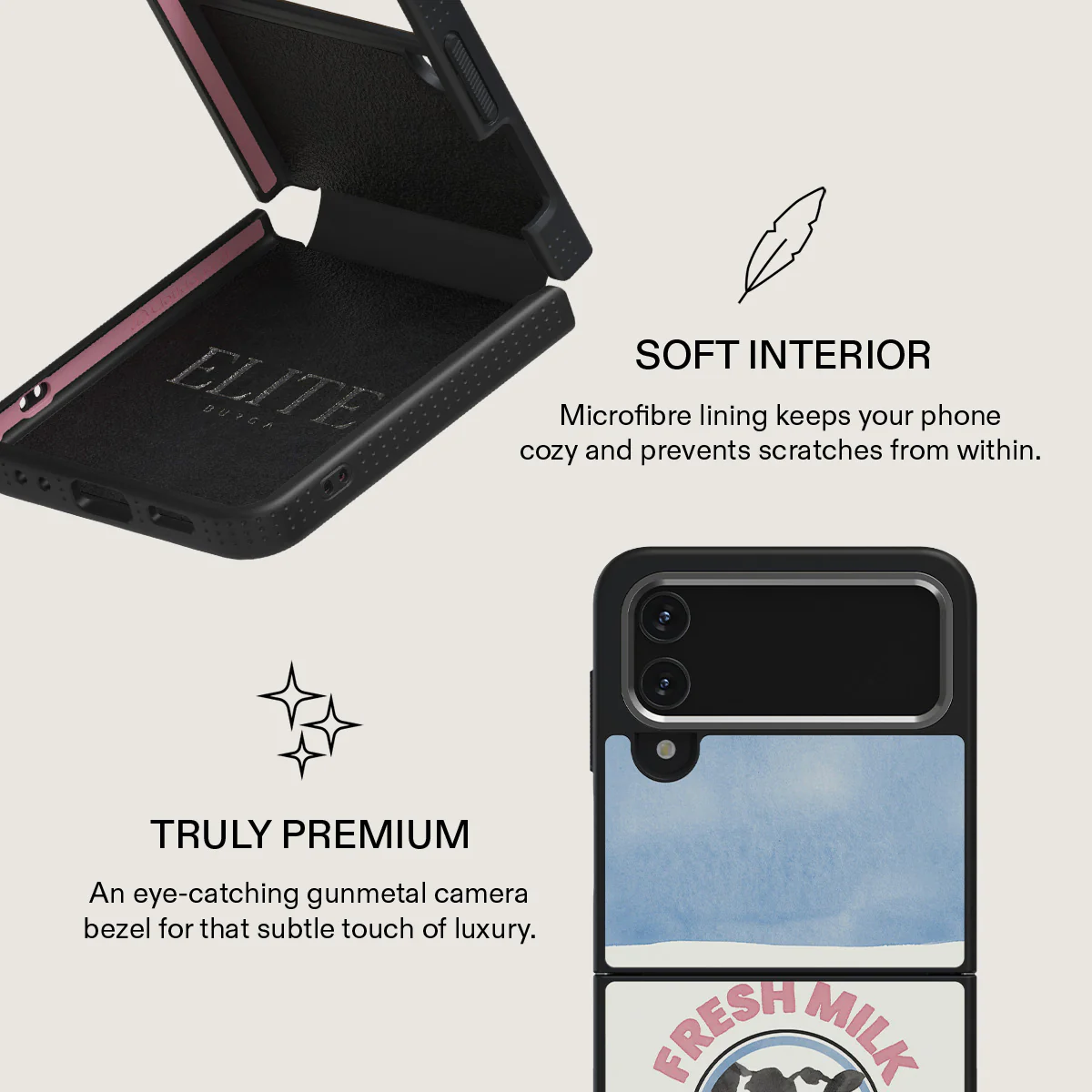 Milkshake - Samsung Galaxy Z Flip 4 Case - Image 25