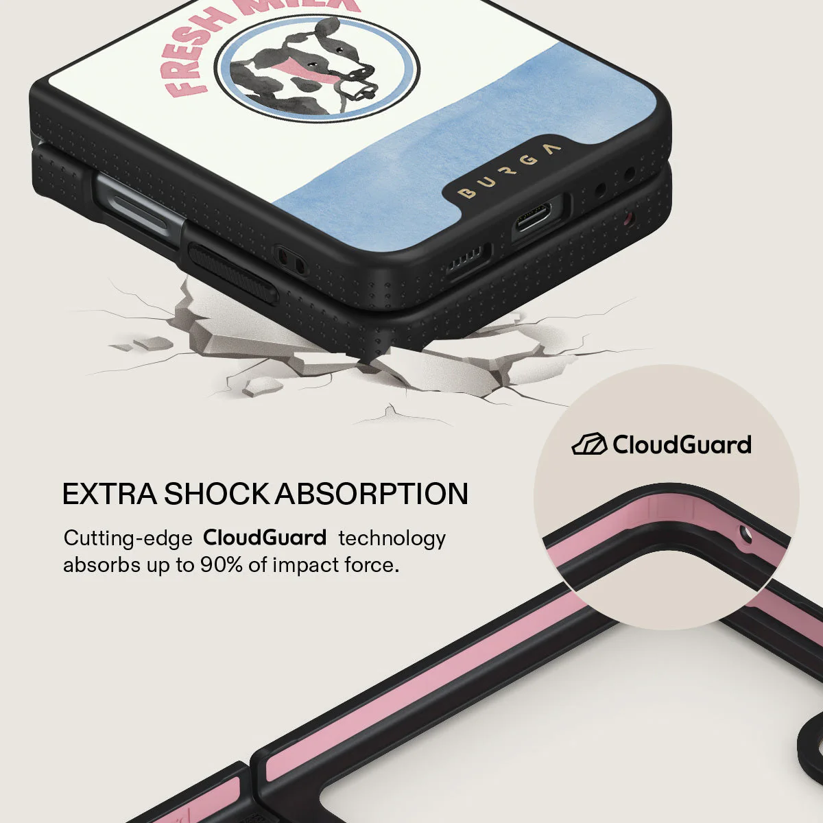 Milkshake - Samsung Galaxy Z Flip 5 Case - Image 10
