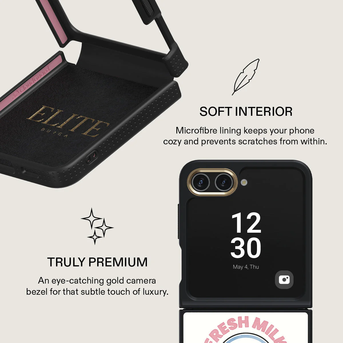 Milkshake - Samsung Galaxy Z Flip 5 Case - Image 13