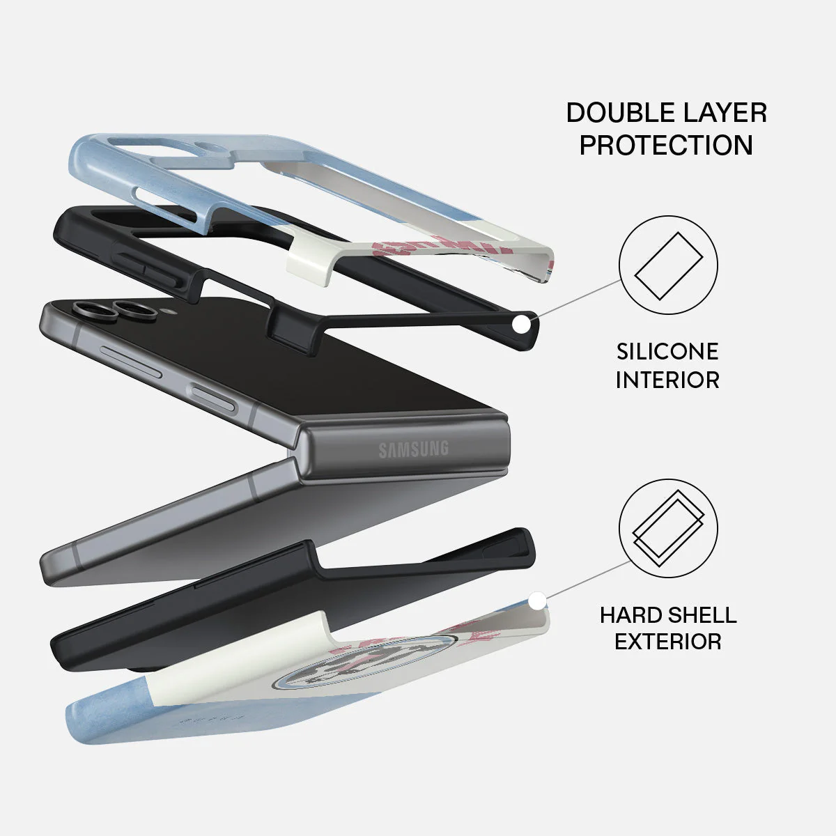 Milkshake - Samsung Galaxy Z Flip 5 Case - Image 2