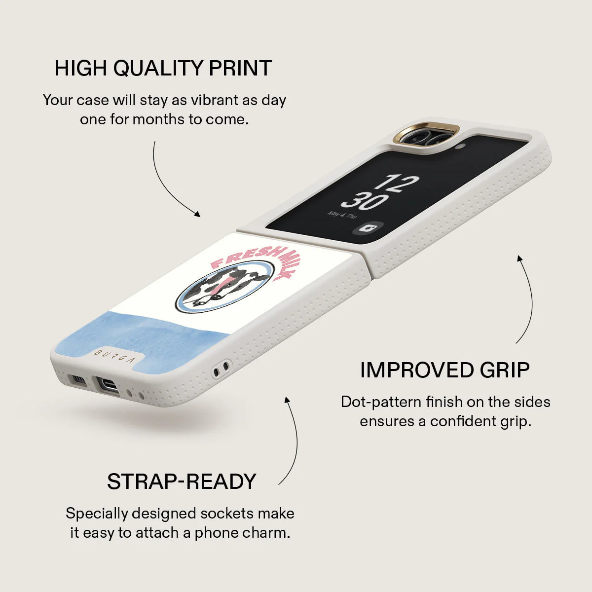 Milkshake - Samsung Galaxy Z Flip 5 Case - Image 26