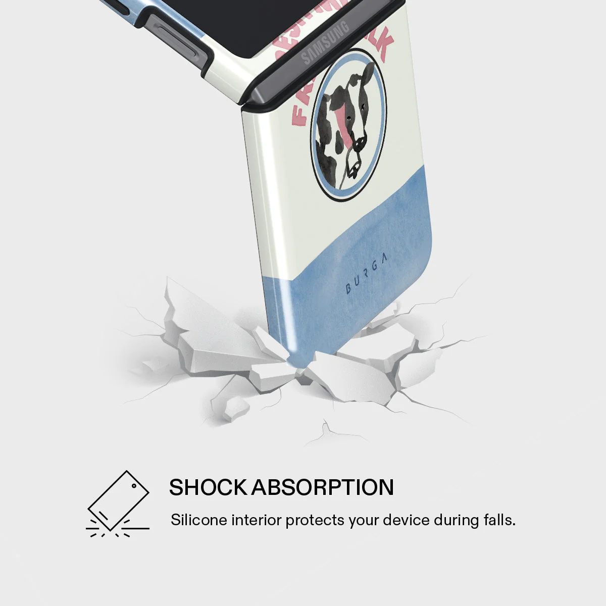 Milkshake - Samsung Galaxy Z Flip 5 Case - Image 4
