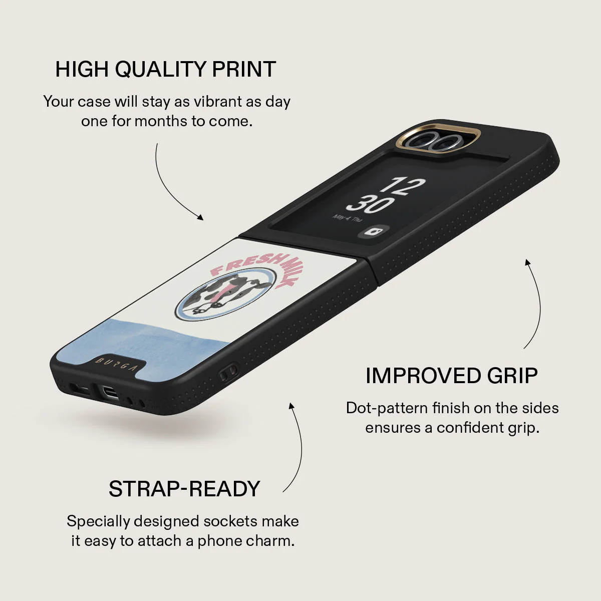Milkshake - Samsung Galaxy Z Flip 6 Case - Image 10