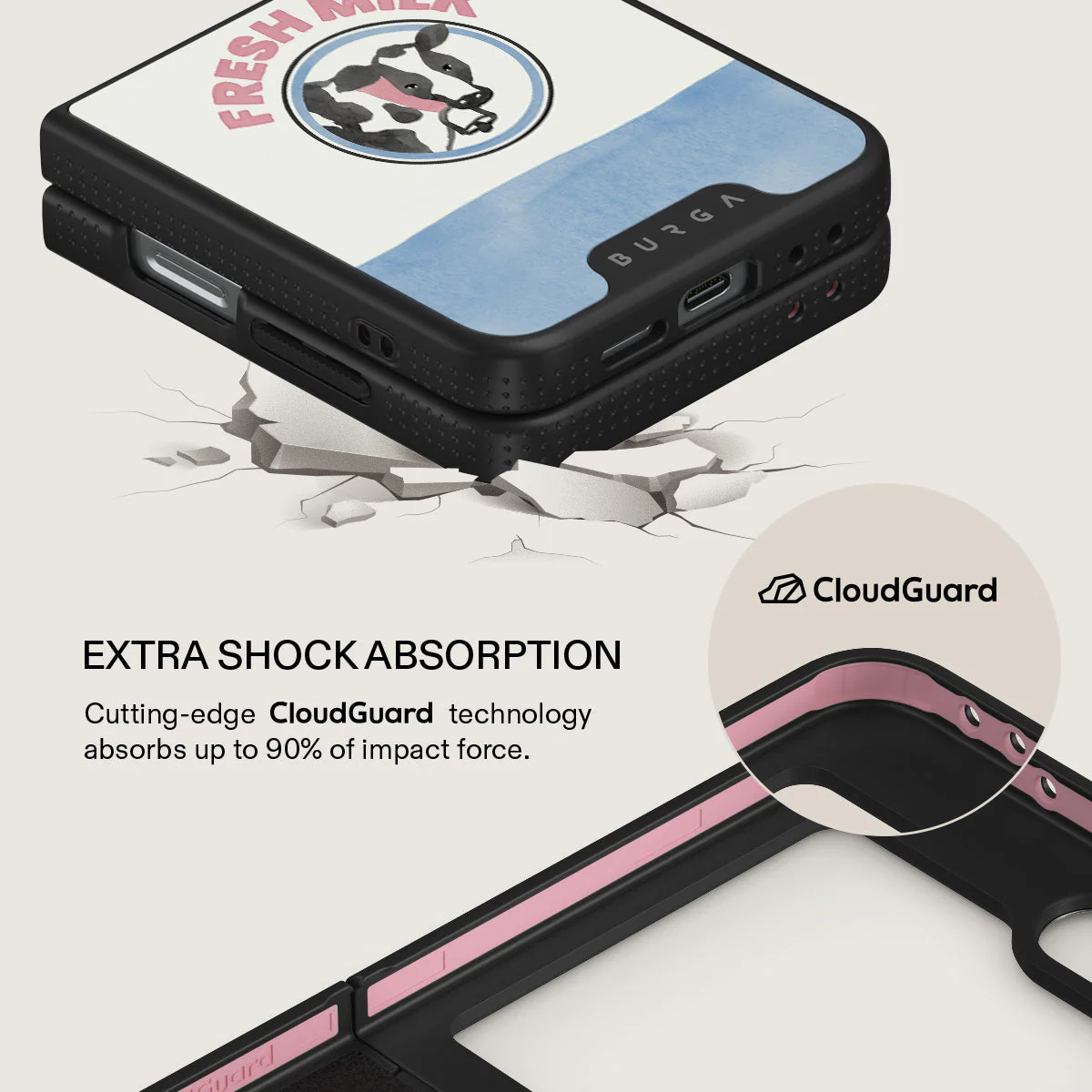Milkshake - Samsung Galaxy Z Flip 6 Case - Image 15