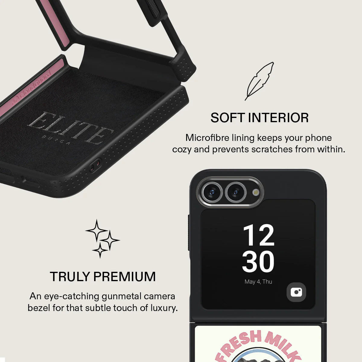 Milkshake - Samsung Galaxy Z Flip 6 Case - Image 18