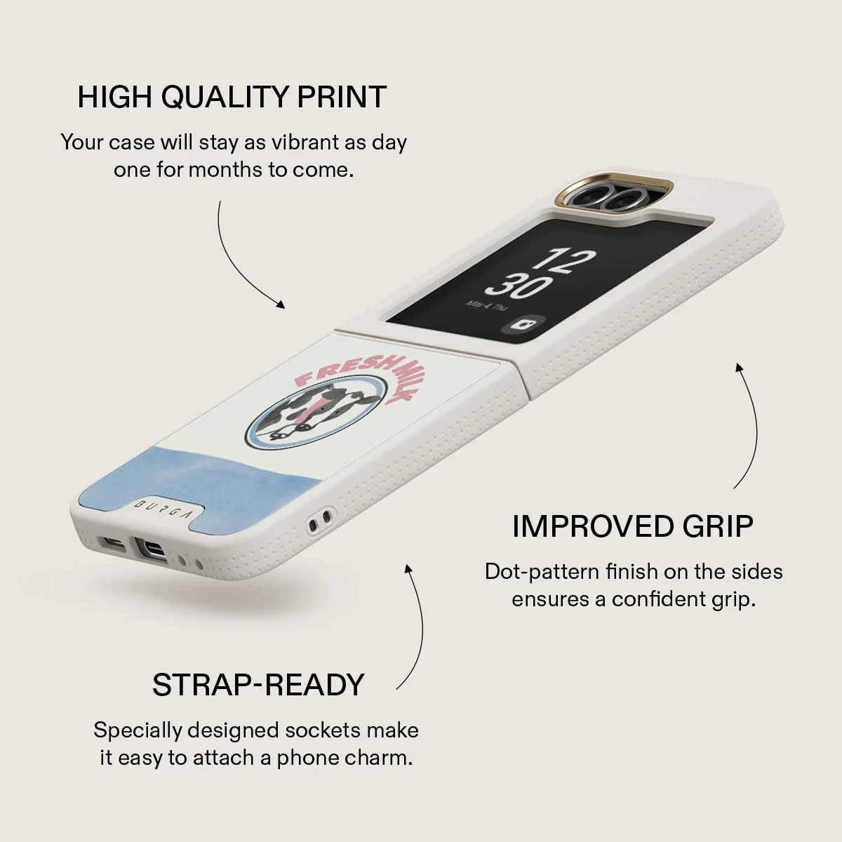 Milkshake - Samsung Galaxy Z Flip 6 Case - Image 24