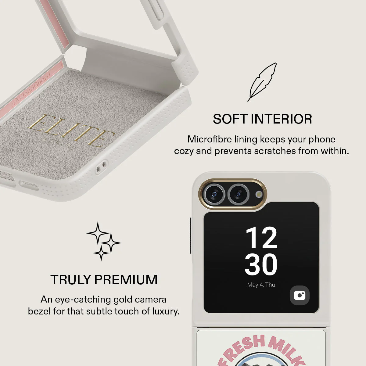 Milkshake - Samsung Galaxy Z Flip 6 Case - Image 25