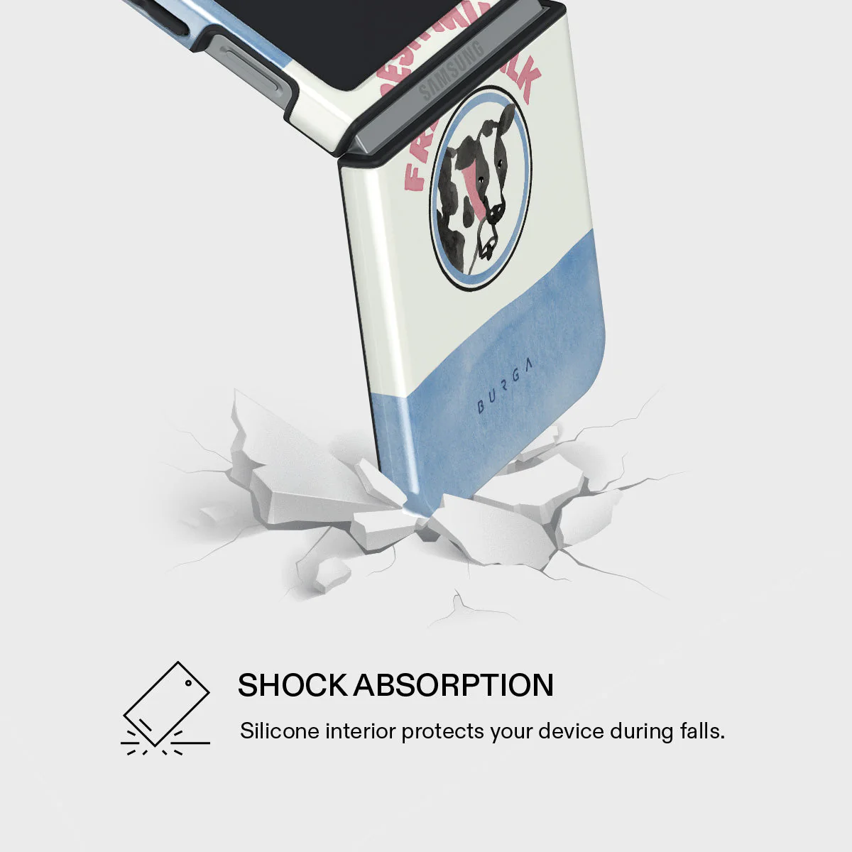 Milkshake - Samsung Galaxy Z Flip 6 Case - Image 4