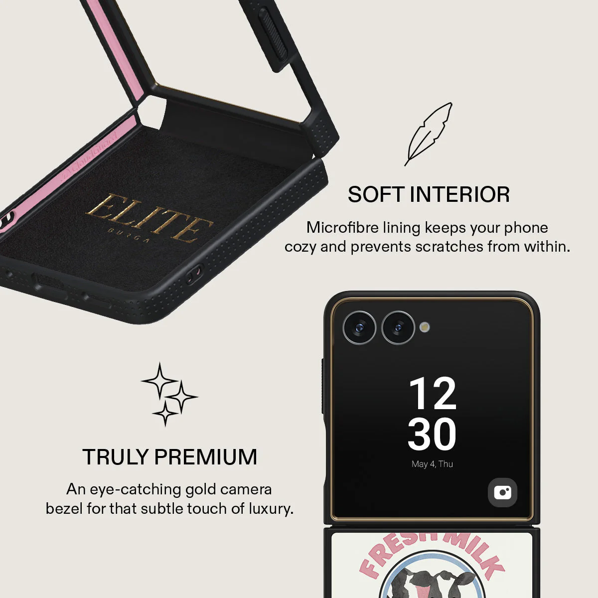 Milkshake - Samsung Galaxy Z Flip 7 Case - Image 10