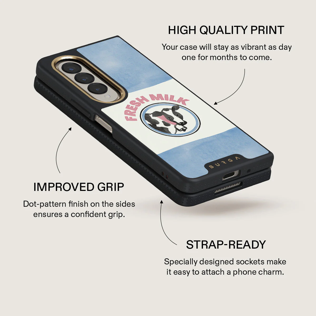 Milkshake - Samsung Galaxy Z Fold 4 Case - Image 10