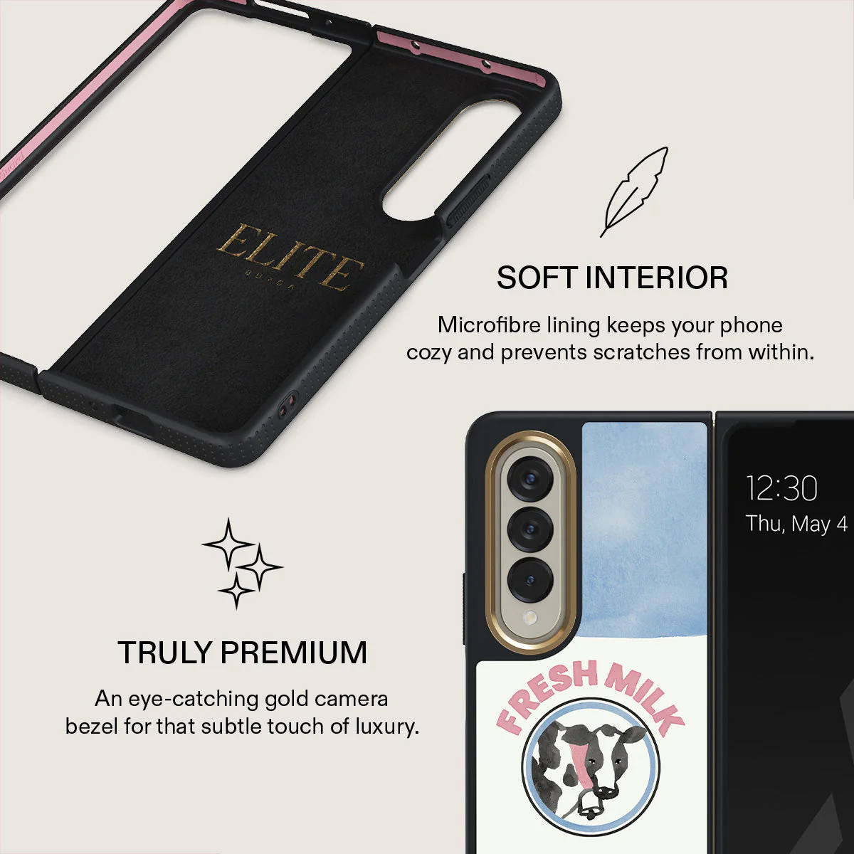 Milkshake - Samsung Galaxy Z Fold 4 Case - Image 11