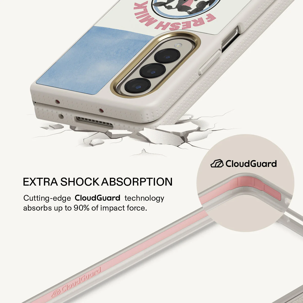 Milkshake - Samsung Galaxy Z Fold 4 Case - Image 22
