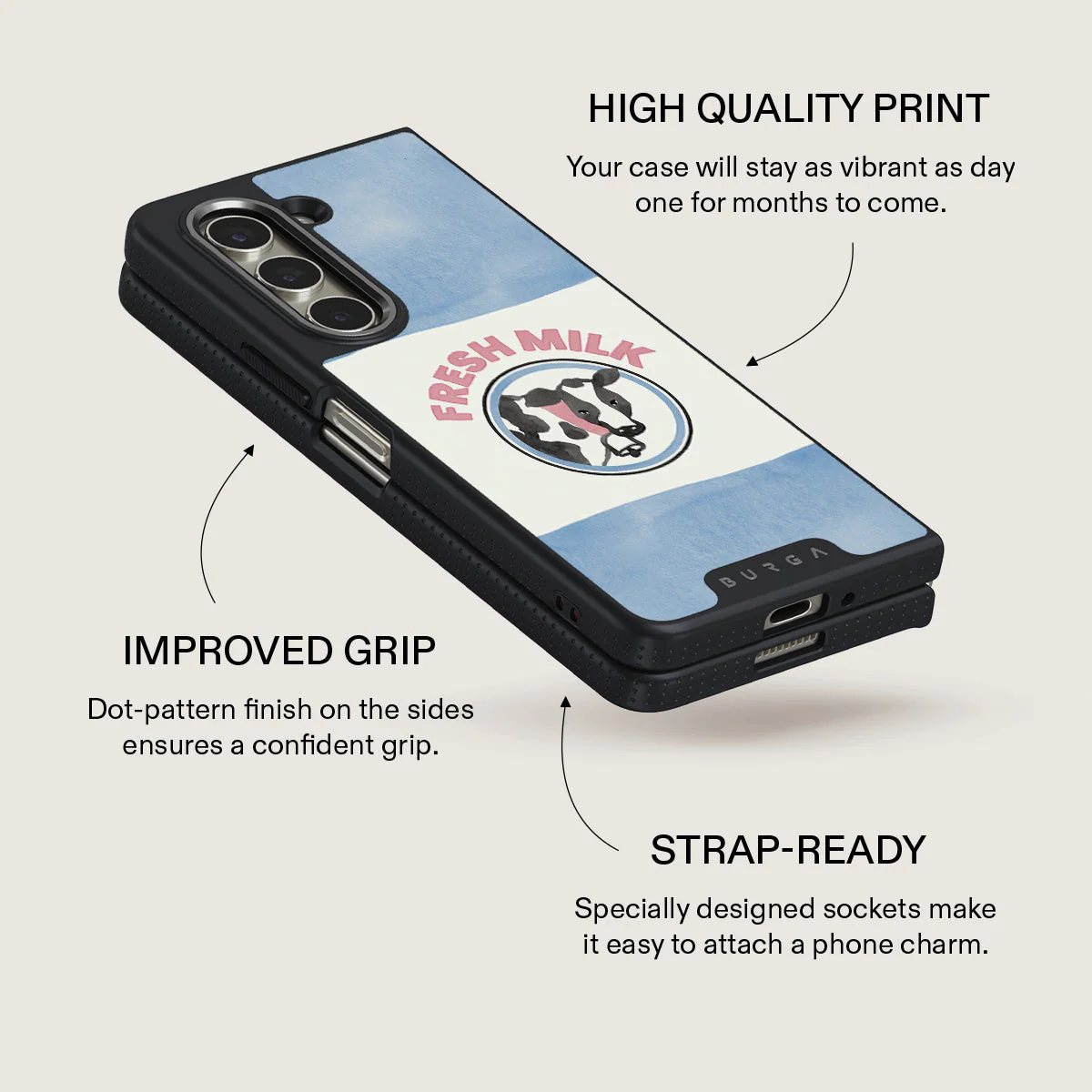 Milkshake - Samsung Galaxy Z Fold 5 Case - Image 12