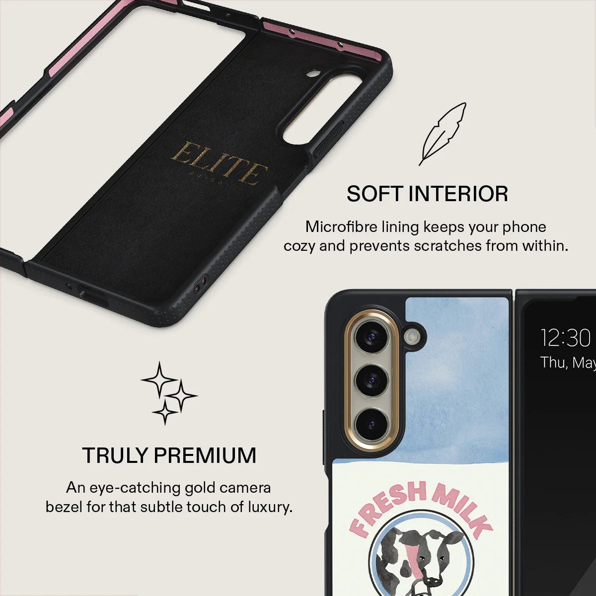 Milkshake - Samsung Galaxy Z Fold 5 Case - Image 6