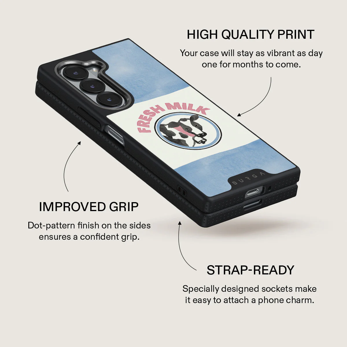 Milkshake - Samsung Galaxy Z Fold 6 Case - Image 12