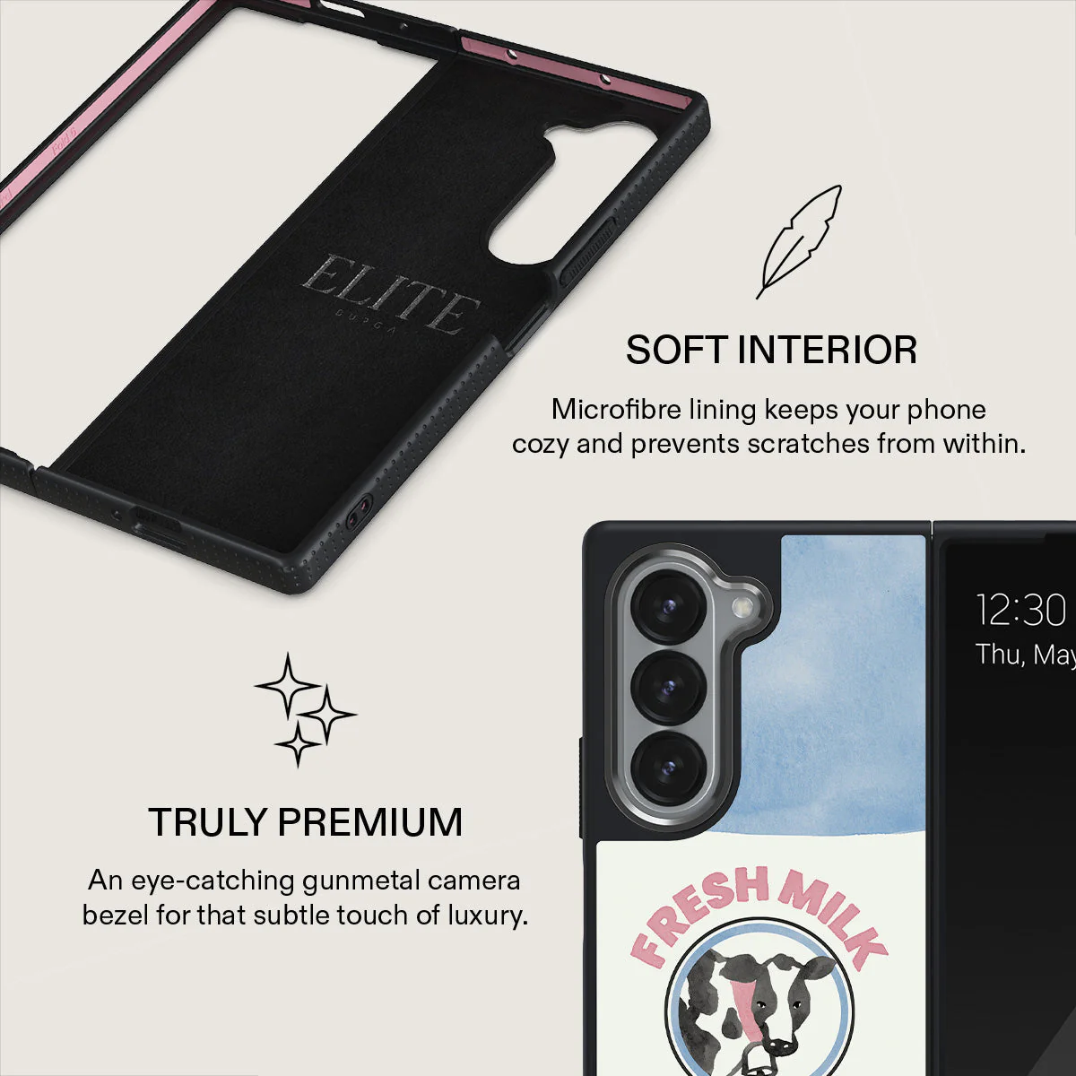 Milkshake - Samsung Galaxy Z Fold 6 Case - Image 13