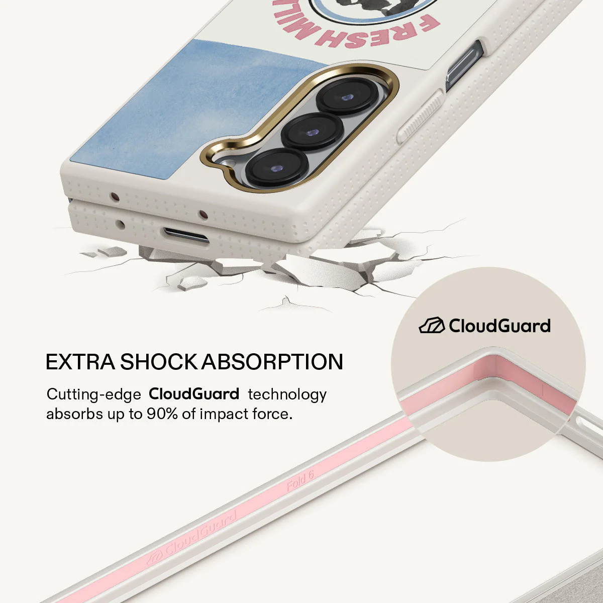 Milkshake - Samsung Galaxy Z Fold 6 Case - Image 17