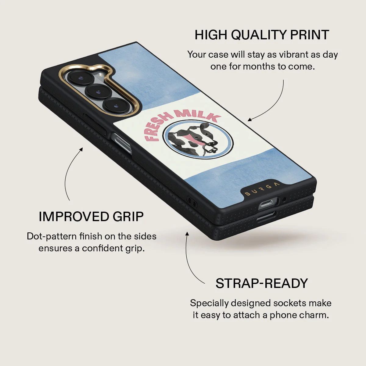 Milkshake - Samsung Galaxy Z Fold 6 Case - Image 5