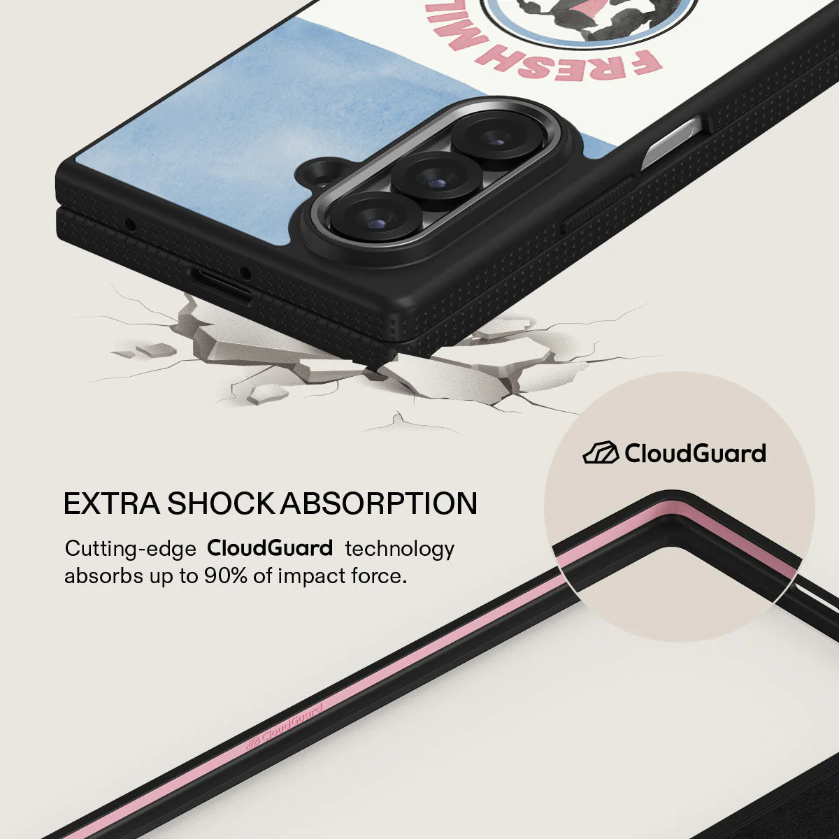 Milkshake - Samsung Galaxy Z Fold 7 Case - Image 10