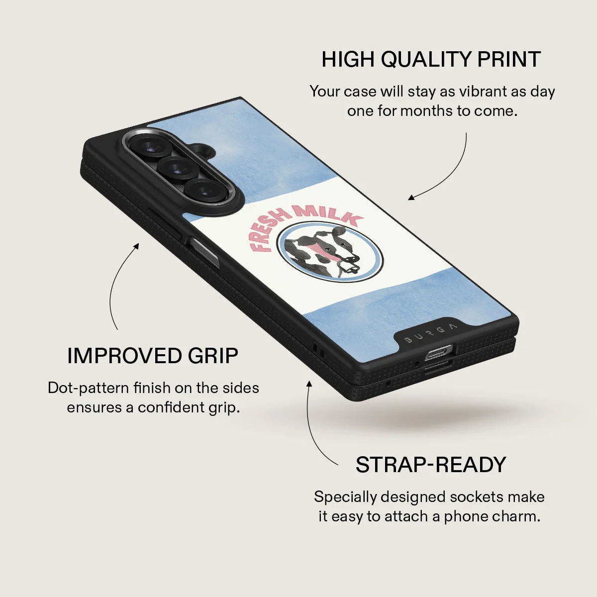 Milkshake - Samsung Galaxy Z Fold 7 Case - Image 12