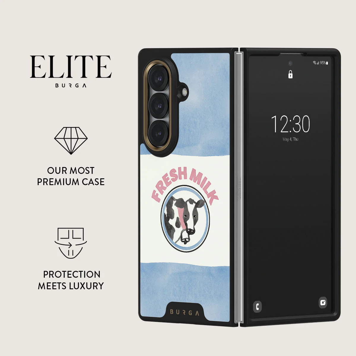 Milkshake - Samsung Galaxy Z Fold 7 Case - Image 2