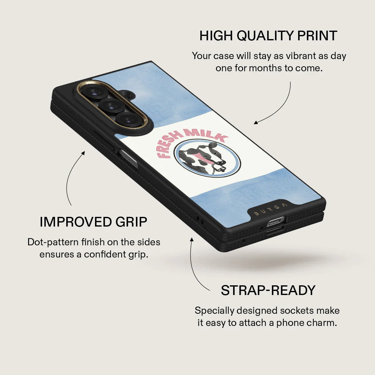 Milkshake - Samsung Galaxy Z Fold 7 Case - Image 5