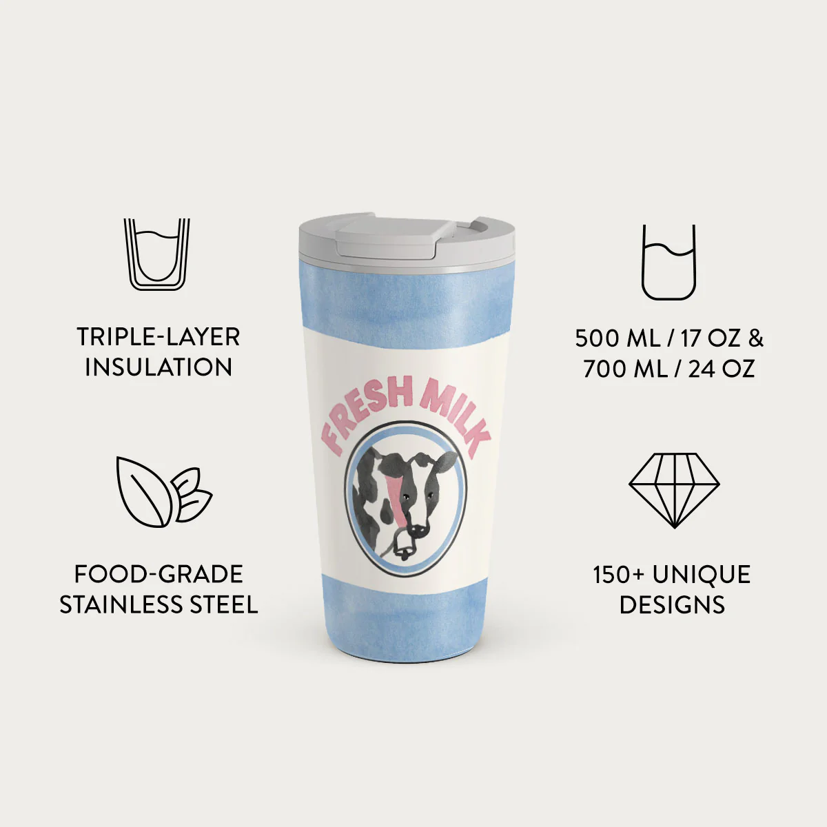 Milkshake - Travel Mug - Image 7