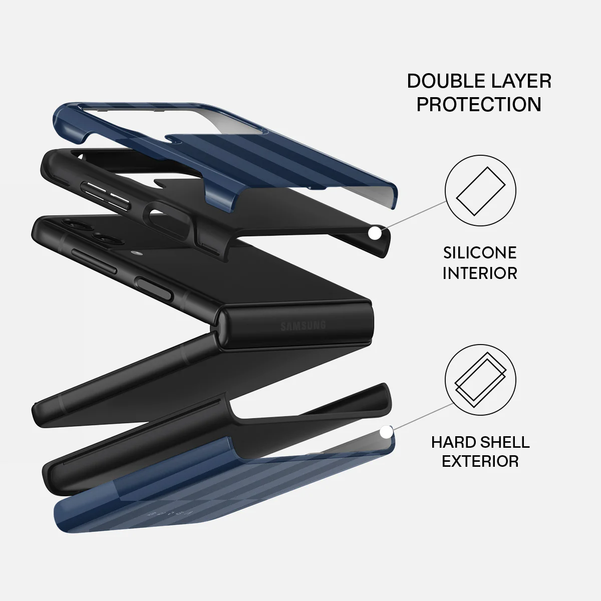 Mind Games - Samsung Galaxy Z Flip 3 Case - Image 2