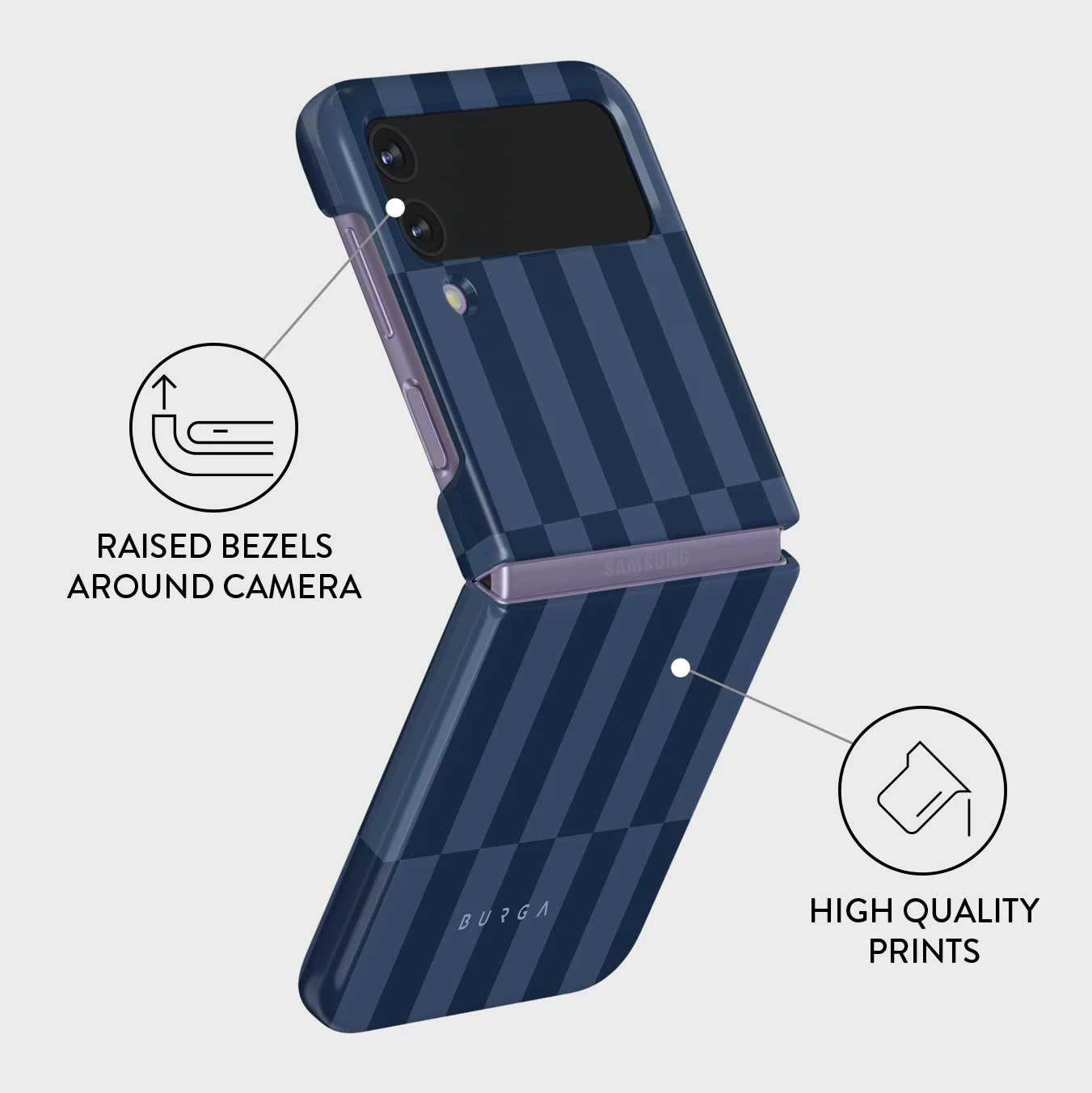 Mind Games - Samsung Galaxy Z Flip 4 Case - Image 3