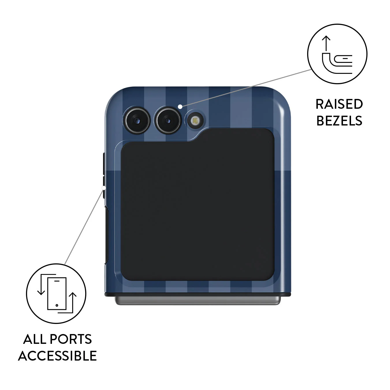 Mind Games - Samsung Galaxy Z Flip 5 Case - Image 3