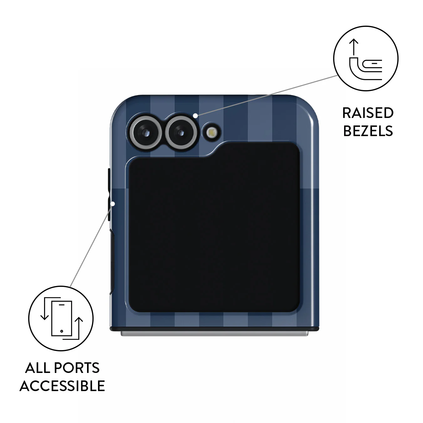Mind Games - Samsung Galaxy Z Flip 7 FE Case - Image 3