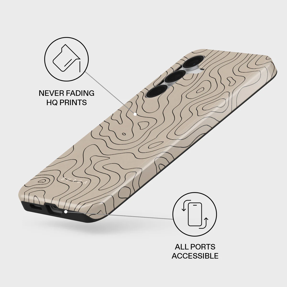 Wild Terrain - Minimalist Samsung Galaxy S25 FE Case - Image 3