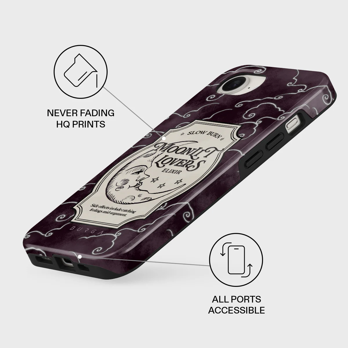 Moonlit Lovers - iPhone 17e Case - Image 3