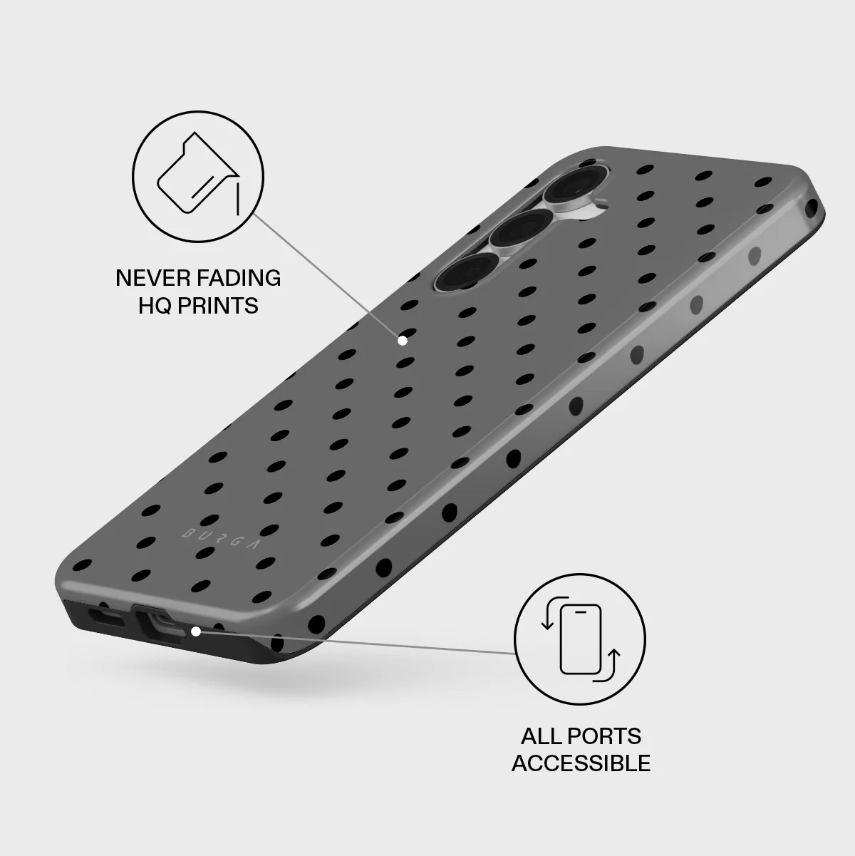 Morally Gray - Samsung Galaxy S25 FE Case - Image 3