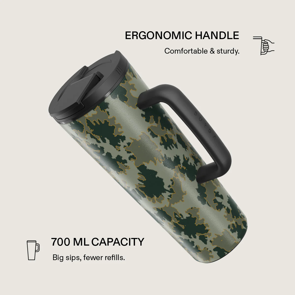 Moss - EasyGrip Travel Mug - Image 2